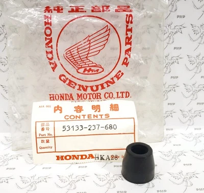 Genuine Honda CB350 CM400 CB450 OEM Handlebar Cushion Rubber 53133-237-680 New - Изображение 1 из 4