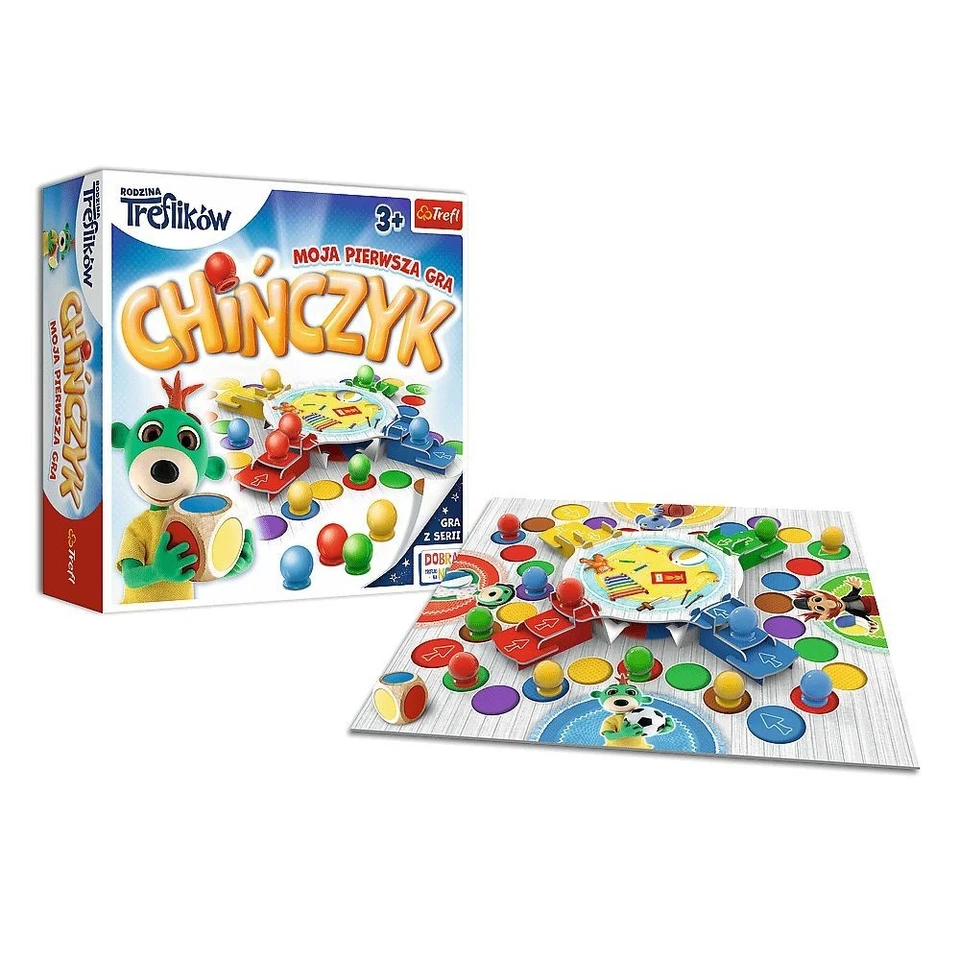 Chińczyk & Bierki Polskie Klasyczne gry rodzinne Podróżne Deluxe Magnetyczne - Image 1 of 1