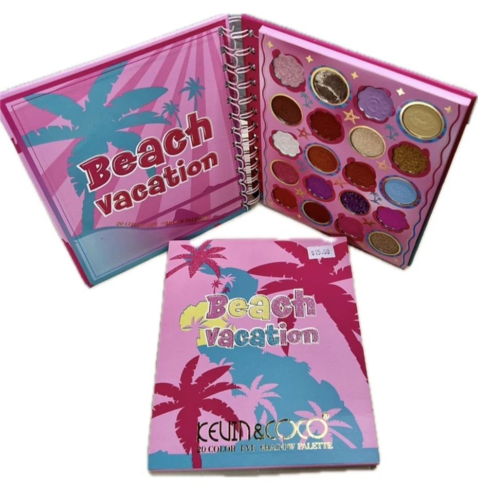 Beach Vacation Make Up 20 Colors KEVIN&COCO - Image 1 of 3