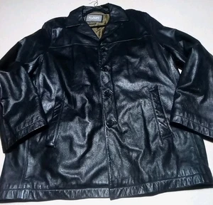 Wilsons Lederjacke schwarz Mantel mit Thinsulate Innenfutter Herren Gr. XLT - Bild 1 von 10