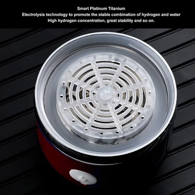 Hydrogen Water Bottle 420ml PCTG PEM SPE Technology Rechargeable Porta 4 - Image 1 of 4