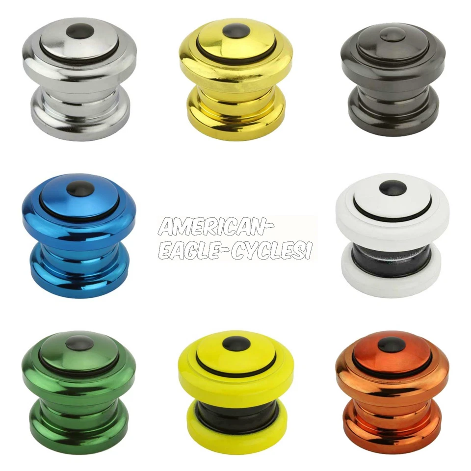 Bicycle Threadless Headset 1-1/8"x34x30mm Cruiser BMX ALL COLORS! - Image 1 of 1