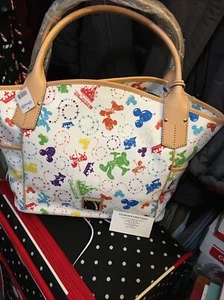 Disney Dooney And Bourke Hong Kong Kristen Tote NWTS - Picture 1 of 12