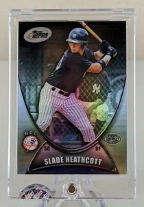 2010 eTopps Minor League #9 Slade Heathcott 728/799 - In Hand - Uncirculated Ref - Picture 1 of 2