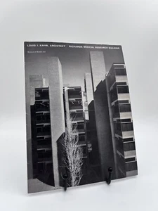 Vintage Louis I. Kahn Architect Richards Medical Research Building MOMA 1961 - Picture 1 of 2