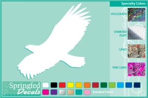 EAGLE Silhouette cut vinyl decal #1 truck car window Bird Sticker America - Picture 1 of 1