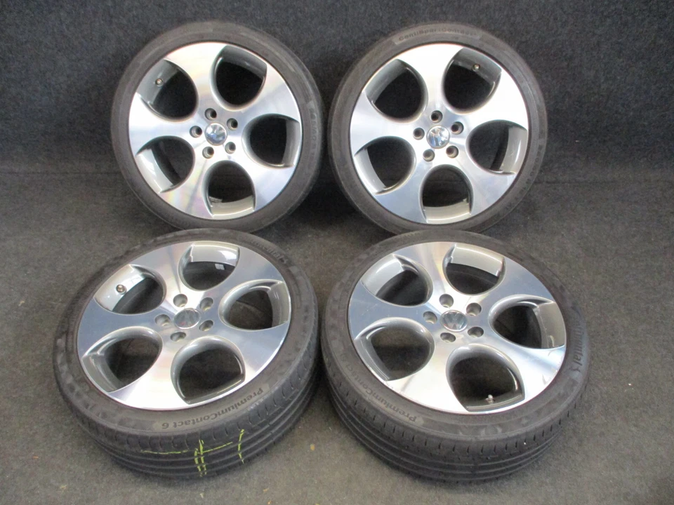 ORIGINAL 18" Alufelgen Sommerreifen 225 40 VW Golf 5 GTI 7,5x18 ET51 1K0601025AM - Bild 1 von 4