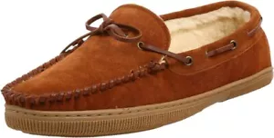 Paquete de 3 pantuflas de mocasín Club Room para hombre, negro gris tostado borgoña, talla S - Imagen 1 de 6