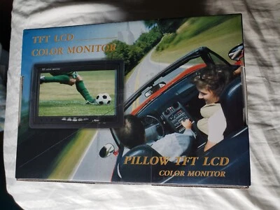 7" Digital HD Car TFT LCD Color Monitor with 2 Video Input For Rear View Camera - Image 1 of 2