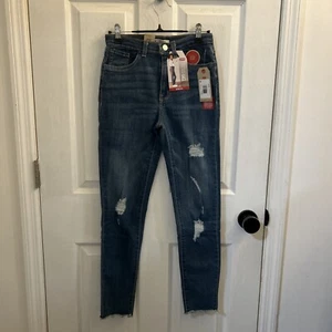 Levi's Girls' High-Rise Distressed Super Skinny Jeans - Medium Wash Size 14 NWT - Picture 1 of 23