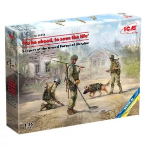 ICM 35753 Scala 1:35 "Essere avanti per salvare la vita" Zapper Forze Armate Ucraina - Foto 1 di 20