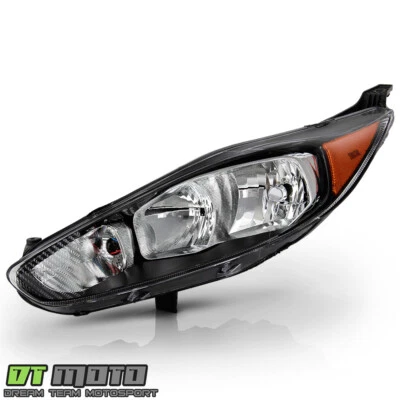 2014-2018 Ford Fiesta S SE ST Black Trim Headlight Replacement Left Driver Side — 第 1/4 张图片