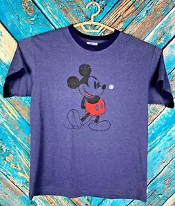 Nuevo con etiquetas Disney Mickey Mouse Azul Mangas Cortas Camiseta Talla Mediana - Imagen 1 de 5