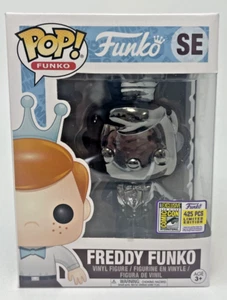 Funko Pop! Funko SE Freddy Funko (Chrome Silver) 425PCS RARE  2017 LE SDCCI!!! - Picture 1 of 9