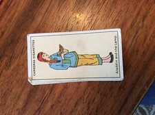 M12a CARRERAS,FIGURES OF FICTION cigarette card no 6 aladdin