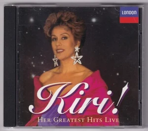*** Kiri Te Kanawa _ Kiri! Her Greatest Hits Live *** 1994 ♪ CD ♫ 44 600-2 {SEHR GUTER ZUSTAND} - Bild 1 von 2