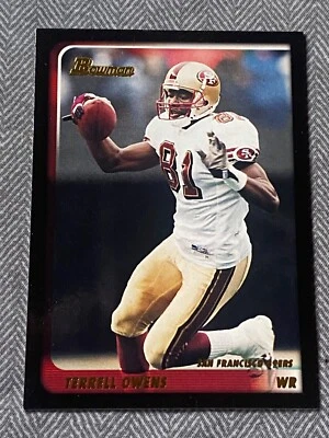 Terrell Owens 2003 Bowman Chrome #25 Football Card - Image 1 of 3