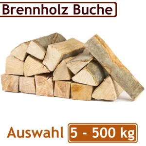 Brennholz Kaminholz Holz 5 -500 kg Ofen Kamin Kaminofen Grill Buche 30cm flameup - Bild 1 von 98