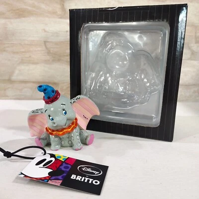 Disney Showcase Collection Enesco Dumbo Elefante Romero Britto Mini Figure Model - Immagine 1 di 4