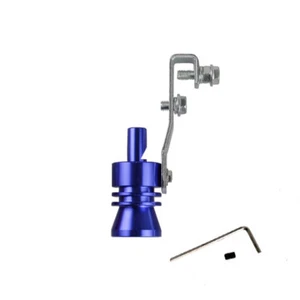 M-Size Blue Fake Turbo Sound Exhaust Blow off Valve Simulator Whistler Universal - Picture 1 of 8