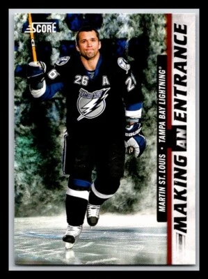 2011-12 Score Making An Entrance #7 Martin St. Louis - Image 1 of 2