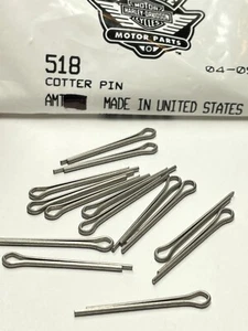 (1) ONE GENUINE OEM HARLEY-DAVIDSON COTTER PIN 518 .. FAST SHIPPING - Picture 1 of 1