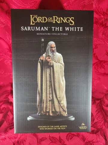 The Lord of the Rings: SARUMAN THE WHITE: Miniature Collect (2021) Weta Workshop Cover