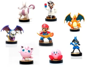 Auswahl Amiibo Figur  - SUPER SMASH BROS. COLLECTION - MARIO / YOSHI / KIRBY etc - Bild 1 von 32
