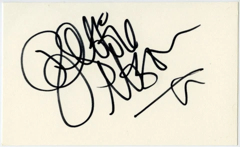 DEBBIE GIBSON Signed 5x3 Signature Card (Bought in 1994) ORIGINAL Cover