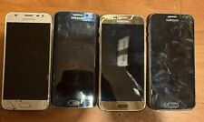 4 X Samsung Galaxy S6 G920F , J3 Smartphone Faulty Damage