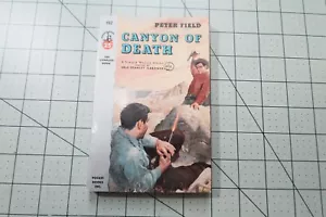 CANYON OF DEATH BY PETER FIELD 1953 TASCHE BKS PULP ERA WESTERN PB - Bild 1 von 3