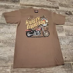 Camisa Harley Davidson DE COLECCIÓN Grande Emblema 3D Puntada Única Años 90 Patos Francia Nueva de Lote Antiguo - Imagen 1 de 13