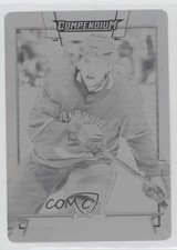 2017-18 Upper Deck Compendium Printing Plate Black 1/1 Derrick Pouliot #798 0zu