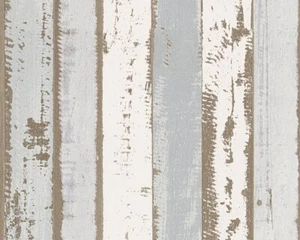 A.S. Création Tapete - Authentic Wall, # 302581, Vintage Holz Optik, beige, brau - Bild 1 von 1