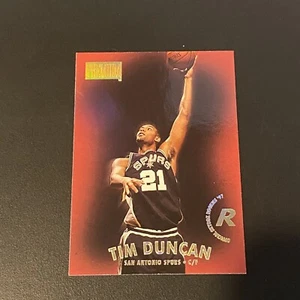1997-98 Skybox Premium Tim Duncan Rookie RC Card #112 San Antonio Spurs HOF! - Picture 1 of 3