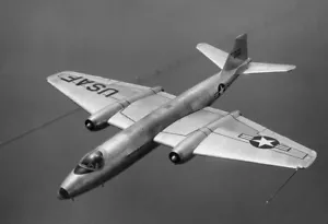 US Air Force Martin RB-57 Canberra Glossy Photograph 8" x 12" - Picture 1 of 1