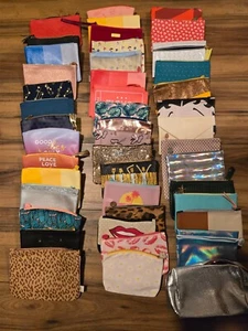 Unbelievable Lot of 45 Ipsy Makeup Cosmetic Bags New Assortment travel vintage - Picture 1 of 8