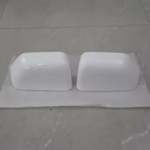 White For 2017~22 2023 2024 Ford F250 F350 Super Duty Top Tow Mirror Cover Cap - Picture 1 of 10