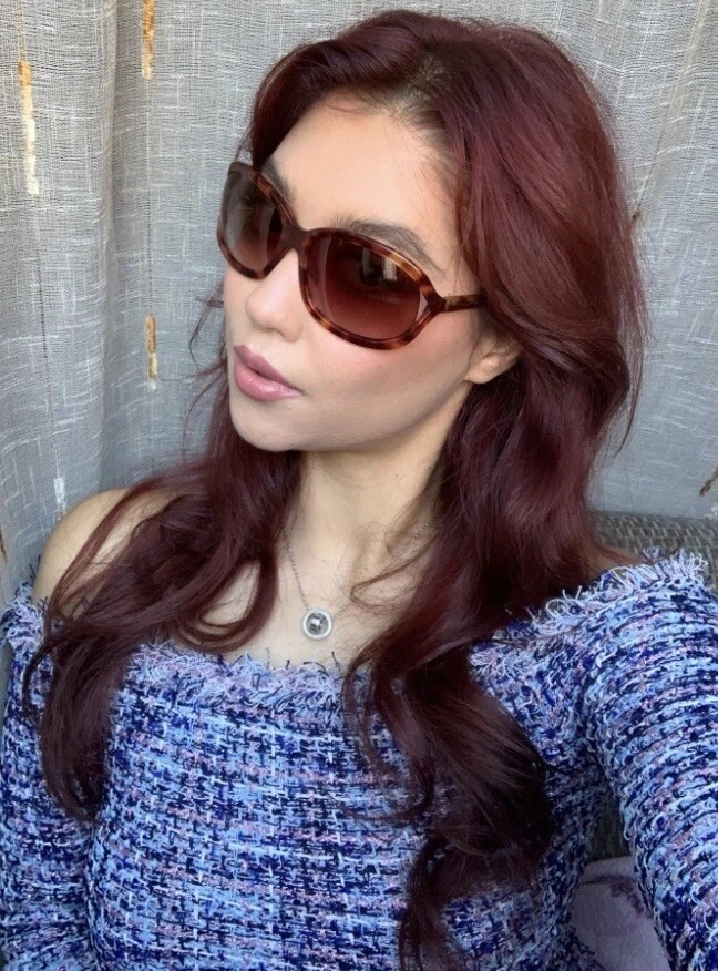 Tom Ford Alissa TF 119 57mm Tortoise Sunglasses Italy T1