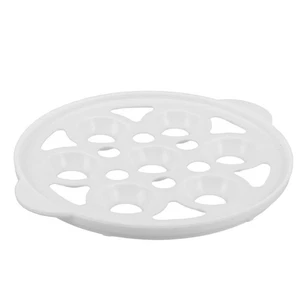  Porta Uova Vaporiera: Supporto Vaporiera Cucina 15cm - Plastica Uova Bollite Alimenti - Foto 1 di 12