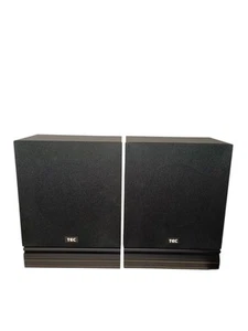TEC 9215 LB Speaker System Holz Lautsprecher Boxen Schwarz 35 Watt 2 Pin Din - Bild 1 von 7