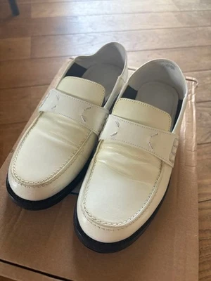 Maison Margiela White Loafers 36 Women Shoes Original Collection - Image 1 of 3