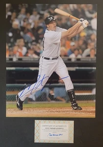 Mike Hessman Detroit Tigers MLB handsigniertes signed 8"x10" Foto mit COA - Bild 1 von 4