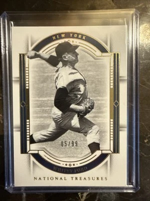 Panini National Treasures Whitey Ford 5/99 New York Yankees 2024   Foto 1 de 2