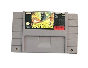 Super Godzilla (Super Nintendo SNES 1993) Cartridge Only Tested Authentic - Picture 1 of 3