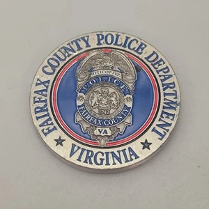 Moneda Desafío División Helicóptero Departamento de Policía del Condado de Virginia Fairfax - Imagen 1 de 4