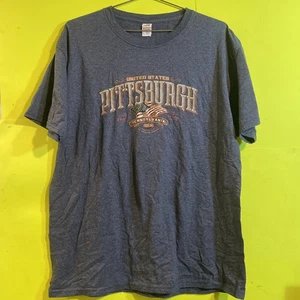 Pittsburgh Pennsylvania Since 1776 Tshirt Large - Picture 1 of 4