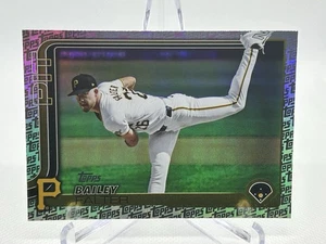 2025 Topps Series 2 #671 Bailey Falter Topps Foil Pattern Pittsburgh Pirates - Picture 1 of 2