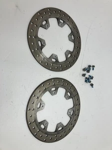 DISCHI ANTERIORI YAMAHA  XTZ 750 SUPER TENERE 1989-1998 - Foto 1 di 9