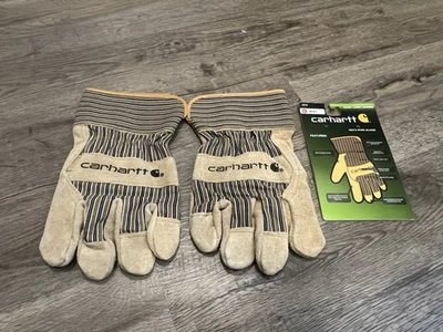 Guantes de trabajo de gamuza sintética aislados Carhartt para hombre césped grande L A519 Foto 1 de 3